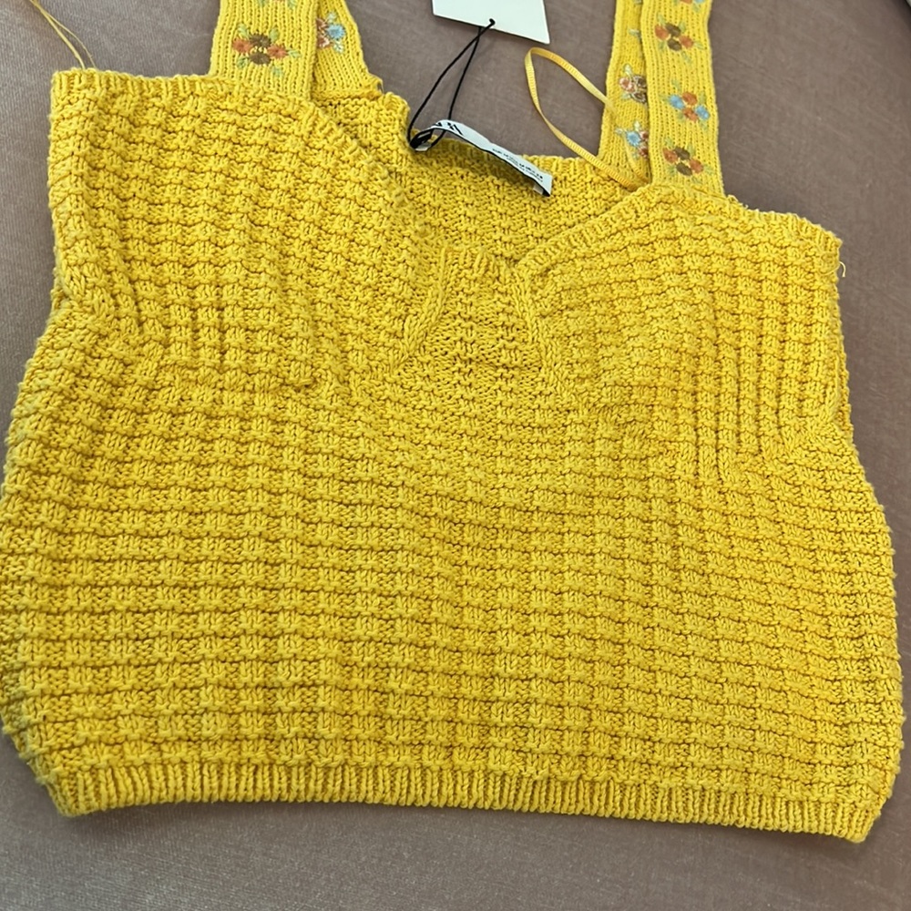 ZARA CROP TOP SIZE M - Picture 12 of 15